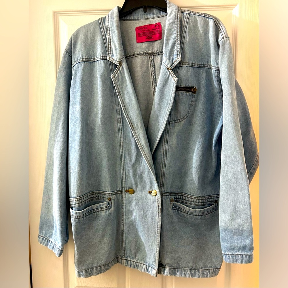 Carol’s Denims Blazer Style Jean Coat